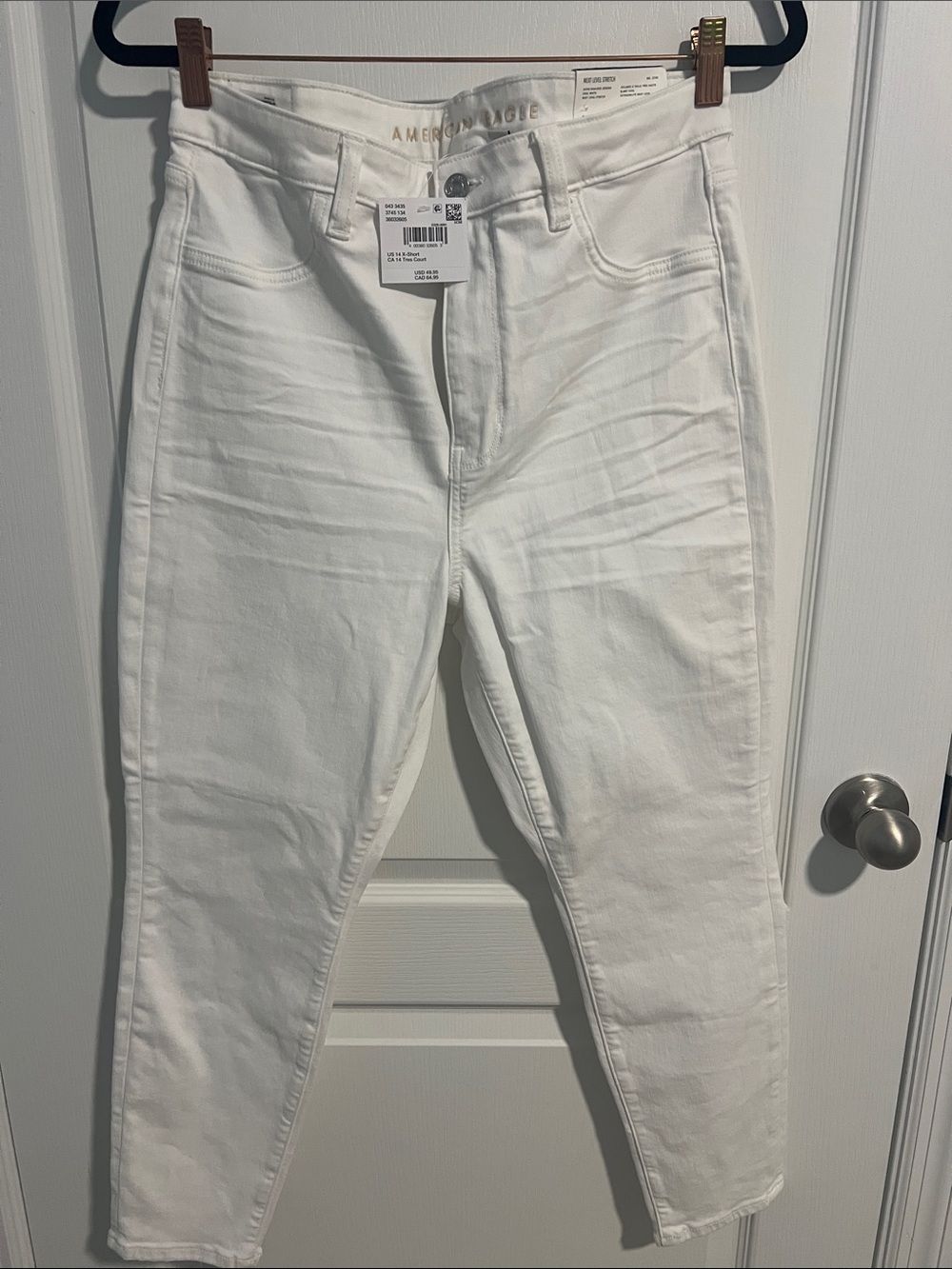 American Eagle Super High Rise Jegging 14 XSHORT